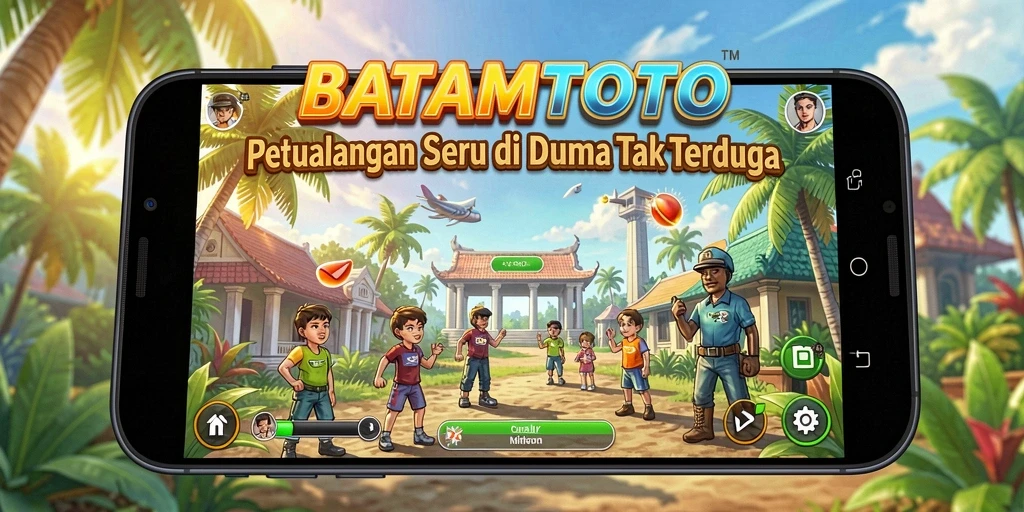 Tangkapan layar gameplay BATAMTOTO yang menampilkan aksi petualangan di dunia fantastis.