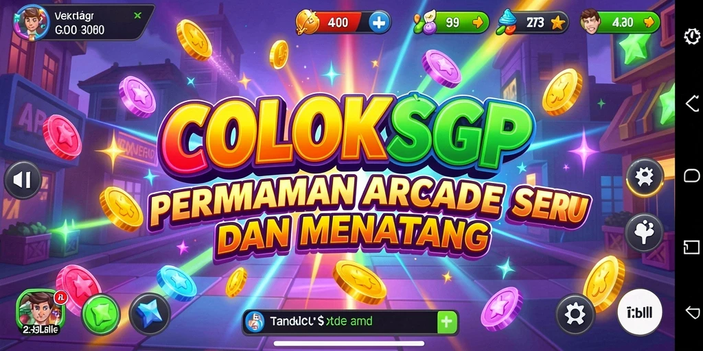 Tampilan gameplay menegangkan dan menarik di COLOKSGP.