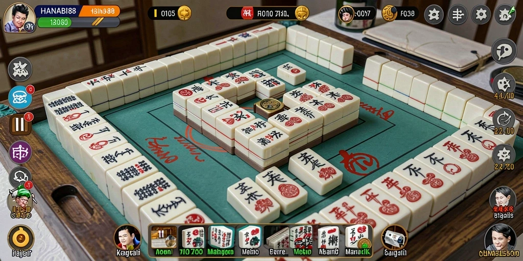 Tampilan gameplay seru dan menarik dari HANABI88.