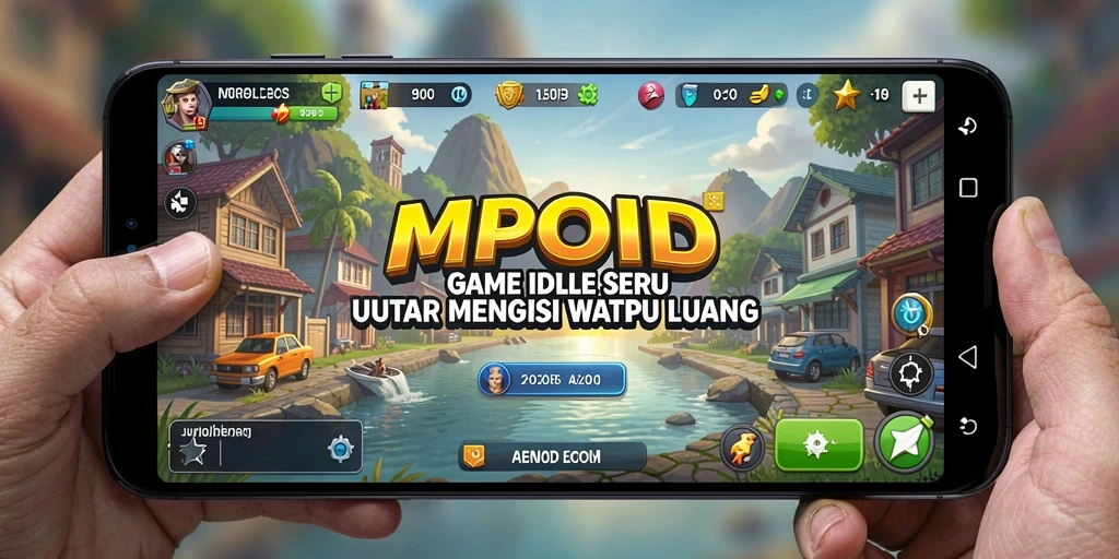 Tangkapan layar MPOID menampilkan gameplay Idle yang menarik dan interaktif.