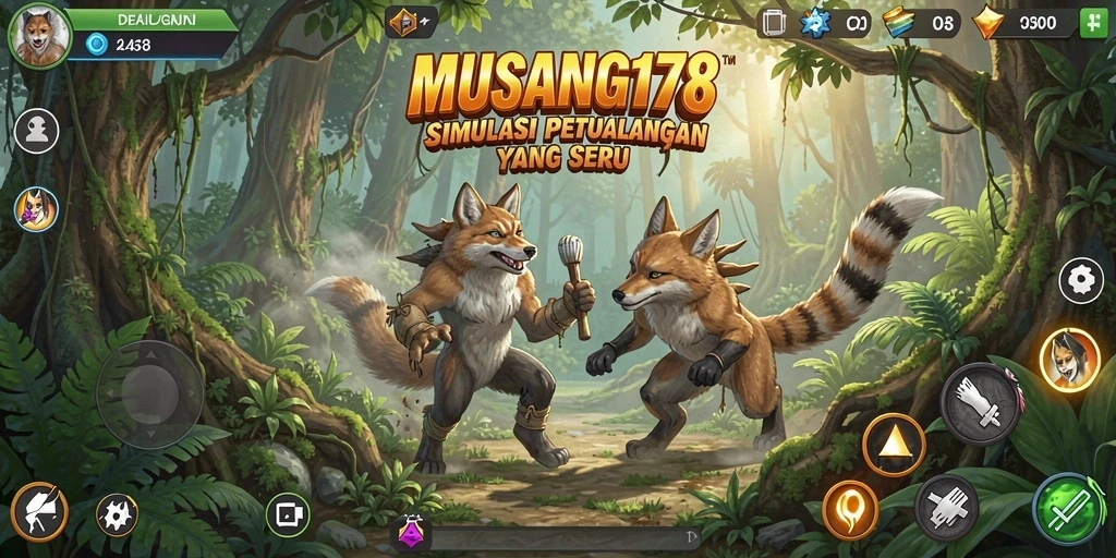 Tampilan gameplay menarik dari MUSANG178 yang penuh dengan aksi.