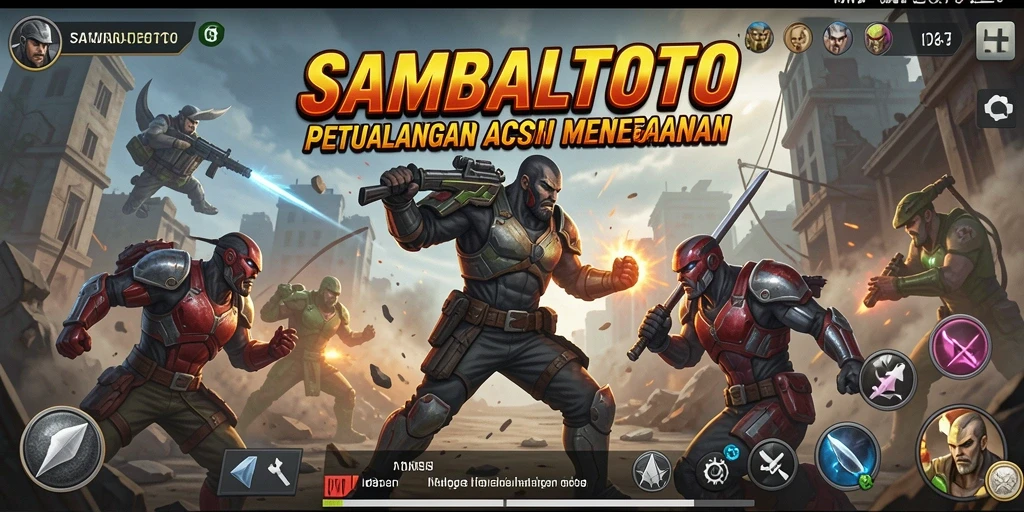 Tangkapan layar gameplay seru SAMBALTOTO dengan aksi menegangkan.